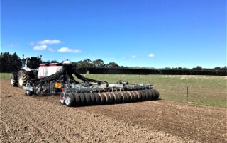 6 meter Taege Air Seeder and Tyre Roller