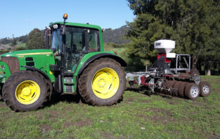 Tyre Roller Seeder and Harrows