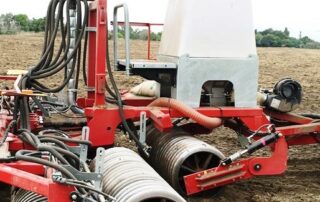 Taege Air Seeder unit on a 6 meter ring roller